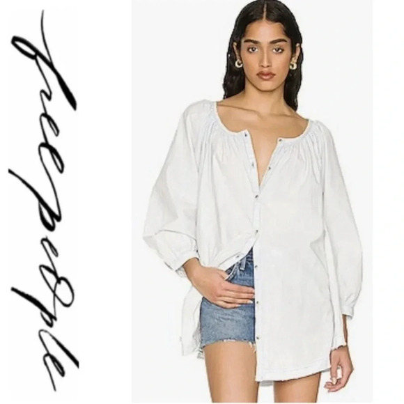 We The Free Oxford Swing Tunic - NWT - Picture 1 of 8